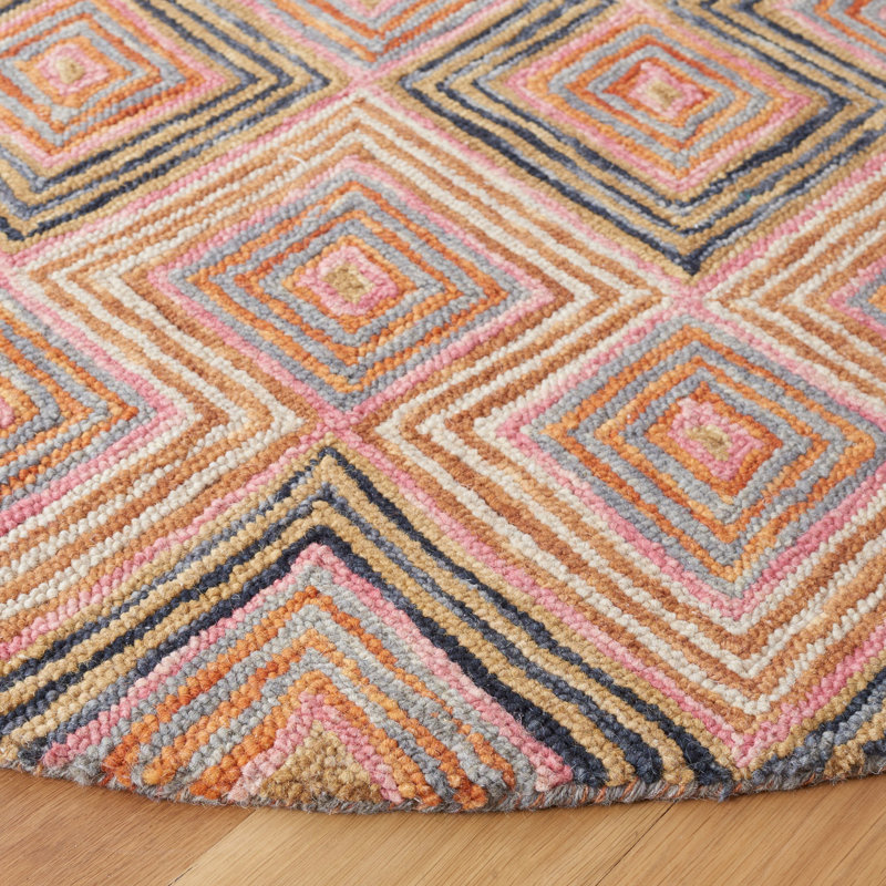 Union Rustic Deyoung Wool Geometric Rug & Reviews Wayfair